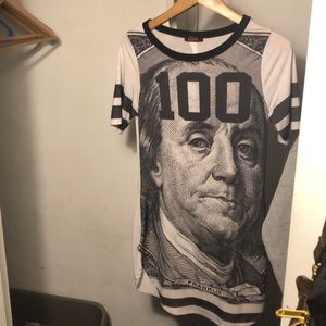 Benjamin Franklin “ $100 “ bill dress